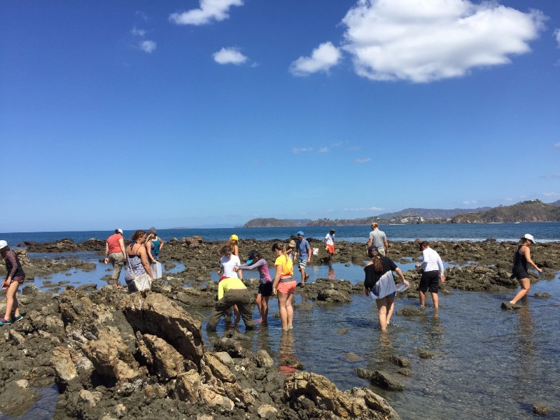 Costa Rica beach cleanup with CRIA Academy international school