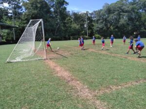CRIA kids playing soccer
